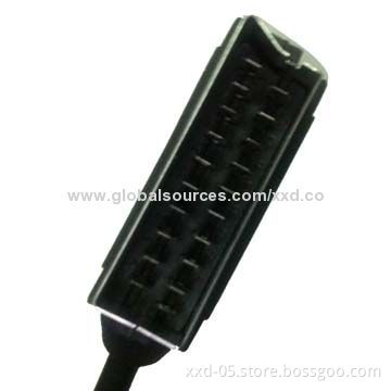 High quality with factory price Scart 21pin cable